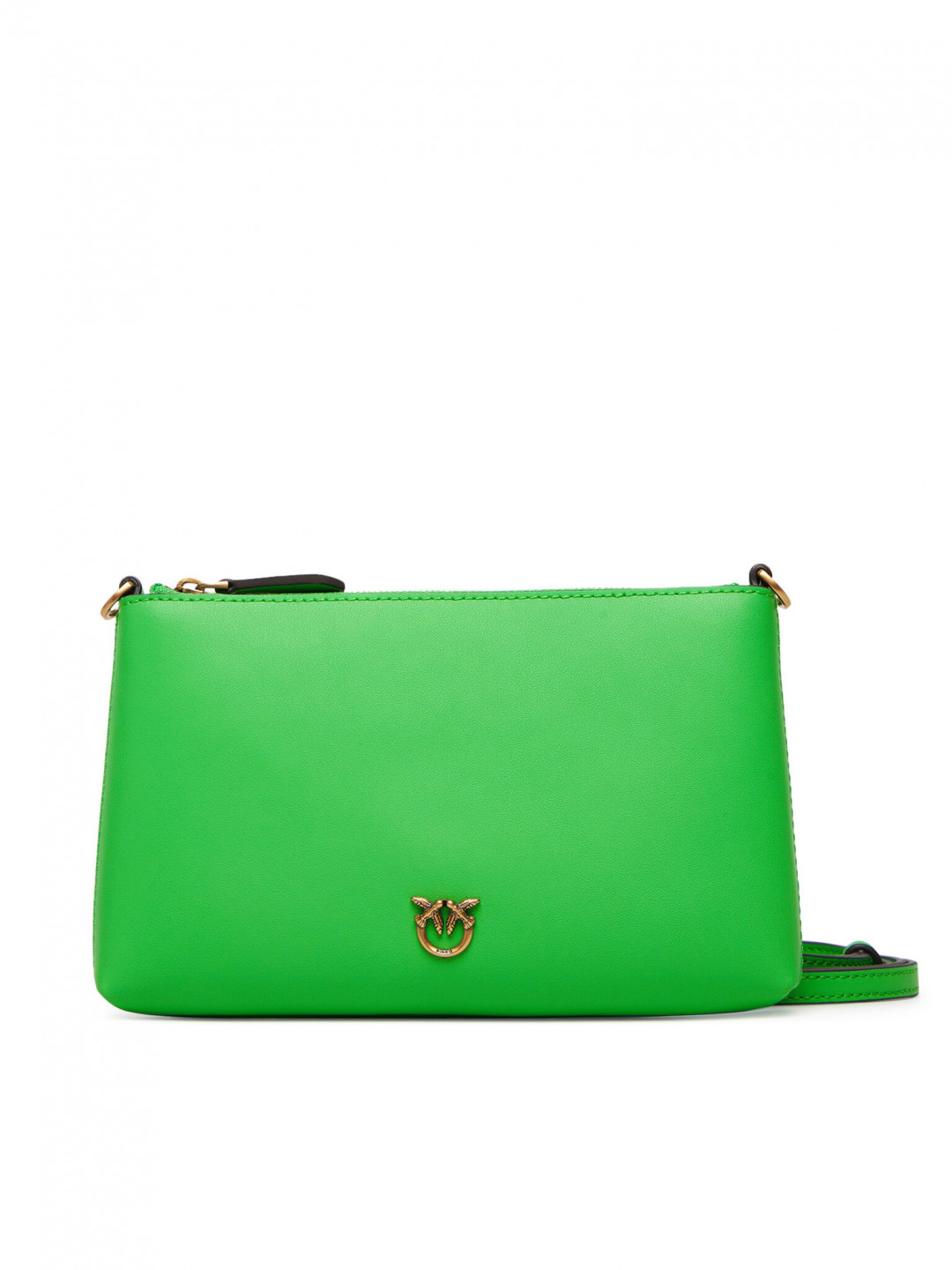 PINKO Kabelka Flat Horizontal Mini AI 25-26 104277 A0F1 Zelená